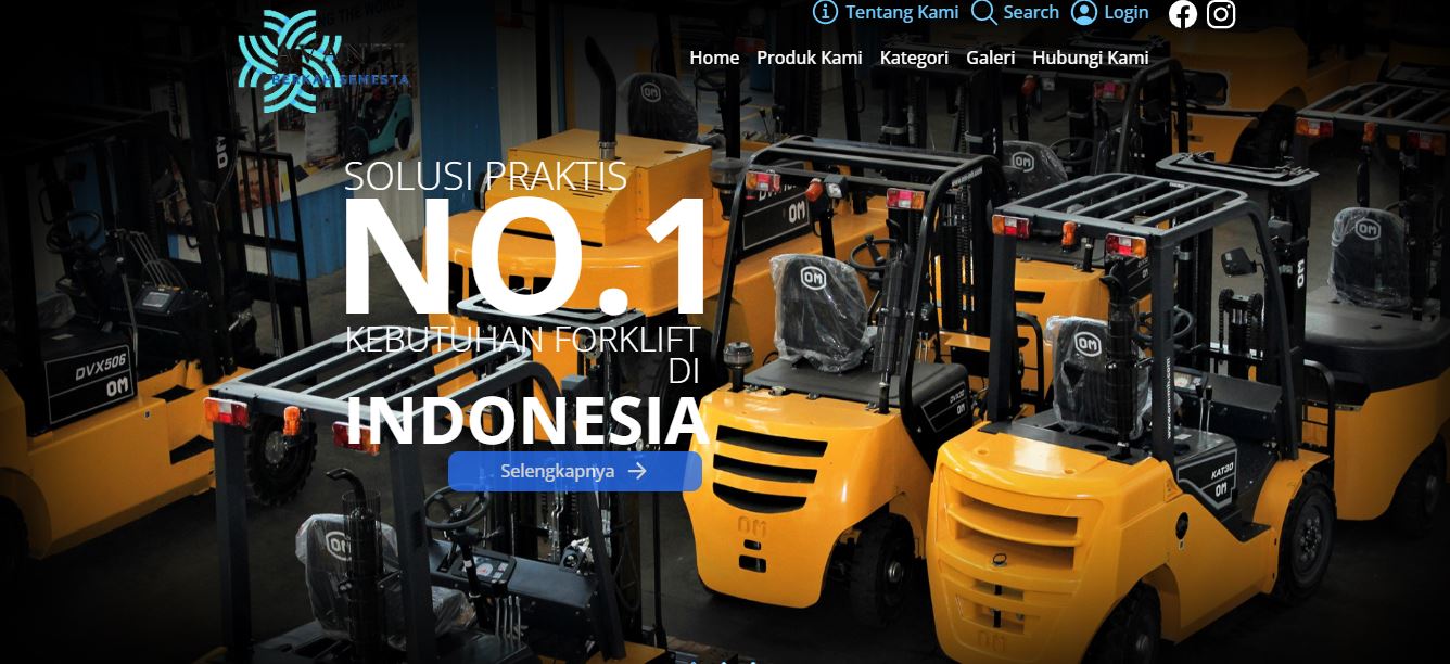 PT Avanti Berkah Semesta website